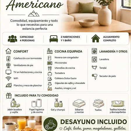 Estilo Americano Apartamento Pontevedra